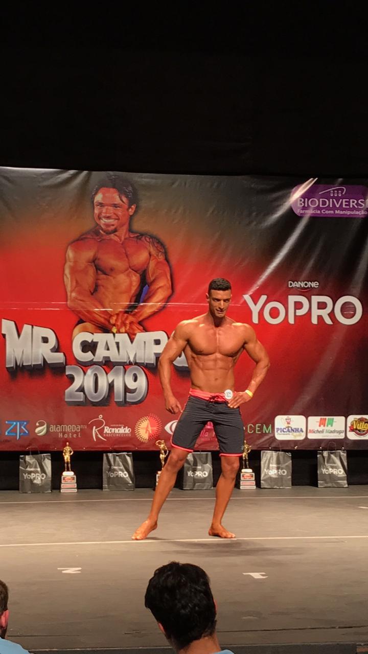 Kelly Rimes Bruno Mariano conquista 4 lugar no Mr. Campos 2019 - Site Itaocara RJ