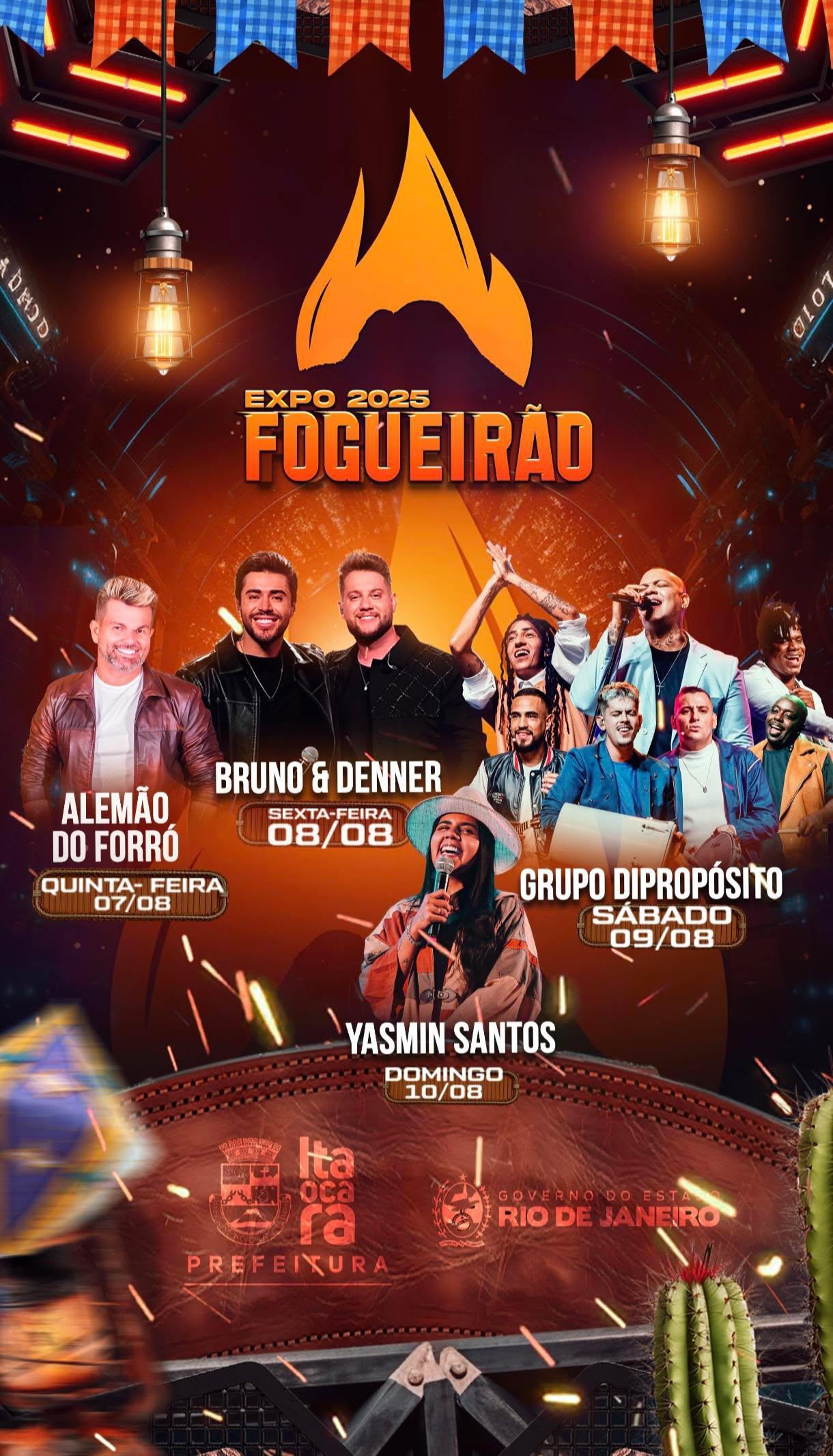 Cartaz Expo 2025 Fogueirão