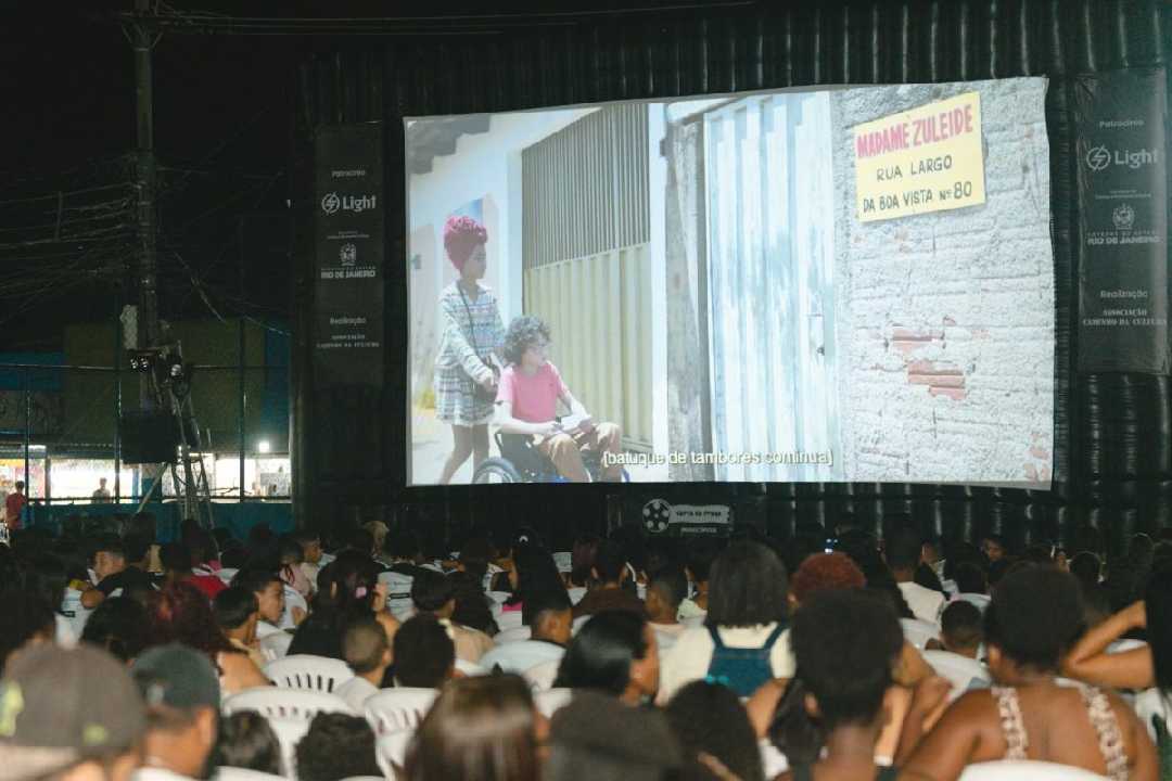 Material de divulgação do Curta na Praça