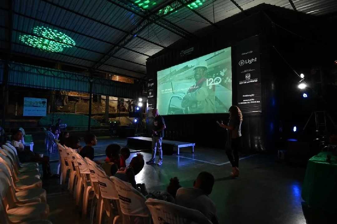 Divulgação do Curta na Praça